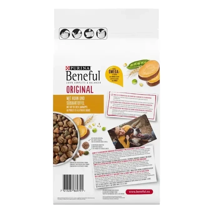 Purina Beneful Original mit Huhn und Süßkartoffel