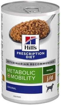 Hill's Prescription Diet J/D Weight Metabolic + Mobility Hundenassfutter 370g