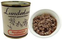 Lunderland Dose 800g Hundenassfutter 24 x 800 Gramm Rindfleisch durchwachsen
