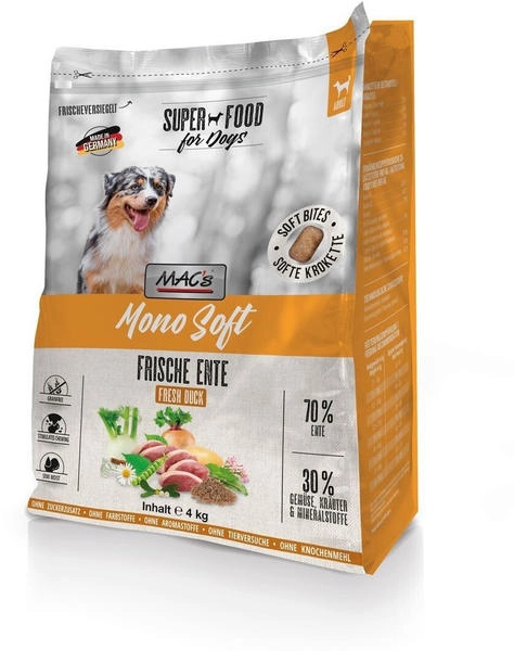 MAC's Mono Soft Frische Ente Hundefutter 4kg