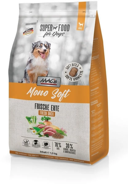 MAC's Mono Soft Frische Ente Hundefutter 1,5kg