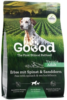 Goood Adult Veggie Erbse mit Spinat & Sanddorn Hundetrockenfutter 1,8kg