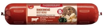 Fleischeslust Classic Rindermenü mit Pastinake, Haselnuss & Seealge Hunde-Nassfutter 800g