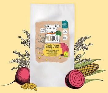 VEGDOG Simply Crunch Hundetrockenfutter 2kg VEGDOG Simply Crunch Hundetrockenfutter 2kg