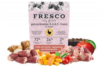 Fresco Dog Trockenbarf Junioren-Menü Huhn mit Kürbis, Topinambur und Blütenpollen 1kg