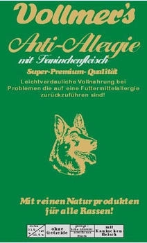 Vollmer's Vollmers Anti Allergie Mini mit Kaninchen 5 kg Vollmer's Vollmers Anti Allergie Mini mit Kaninchen 5 kg
