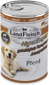 Landfleisch Dog Care Hypoallergen Pferd 400g Landfleisch Dog Care Hypoallergen Pferd 400g