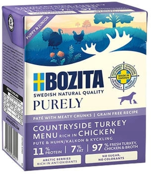 Bozita Purely Puppy & Junior Paté mit Pute 370g