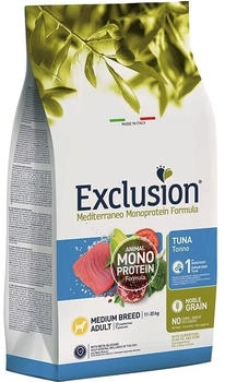 Exclusion Mediterraneo Noble Grain Adult Medium Thunfisch 12 kg