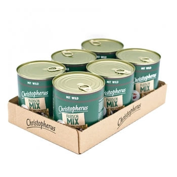 Christopherus Fleischmix mit Wild 6 x 800g