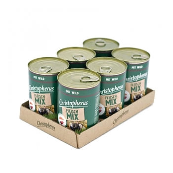 Christopherus Fleischmix mit Wild 6 x 400g