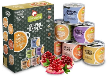 GranataPet Suppenkasper Multipack 6 x 140g