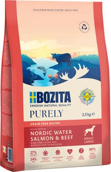 Bozita Purely Adult Large Lachs & Rind getreidefrei 2,5 kg