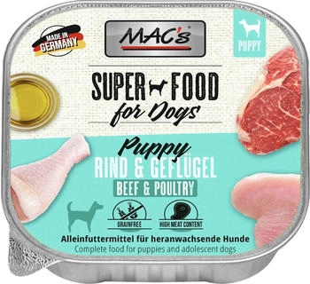 MAC's Dog Puppy Rind & Geflügel 10 x 150g
