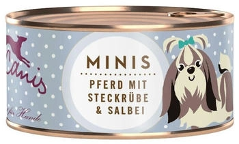 Terra Canis Minis Pferd mit Steckrübe, Fenchel und Salbei getreidefrei 18 x 100g Terra Canis Minis Pferd mit Steckrübe, Fenchel und Salbei getreidefrei 18 x 100g