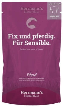 Herrmann's Selection Sensible Pferd mit Süßkartoffel und Zucchini 15 x 150g Herrmann's Selection Sensible Pferd mit Süßkartoffel und Zucchini 15 x 150g