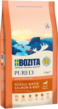Bozita Purely Adult Small mit Lachs & Rind getreidefrei 7,5 kg