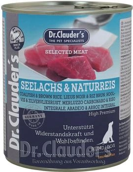 Dr. Clauders Selected Meat Seelachs & Naturreis 6 x 800g