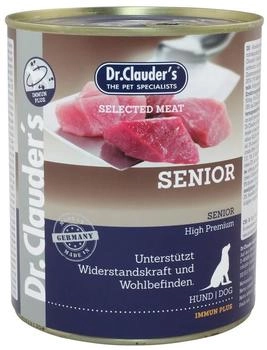 Dr. Clauders Hunde Selected Meat Senior 6 x 800g