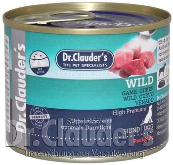 Dr. Clauders Dog Selected Meat Prebiotics Wild 200g