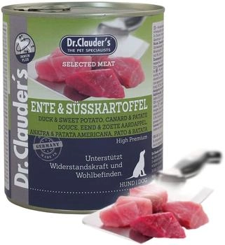 Dr. Clauders Selected Meat Ente & Süßkartoffel 6 x 800g