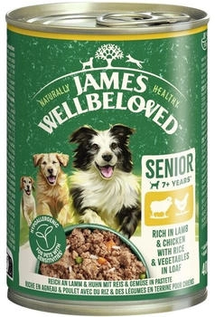 James Wellbeloved Senior Lamm & Huhn Pastete 6 x 400g