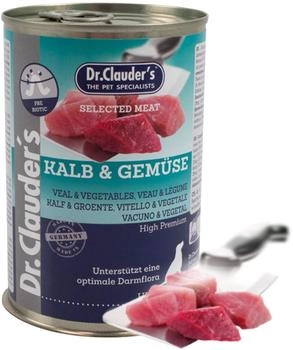 Dr. Clauders Selected Meat Kalb & Gemüse 6 x 400g