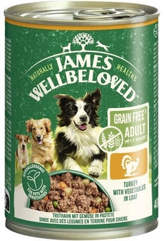 James Wellbeloved Getreidefrei Truthahn Pastete 6 x 400g