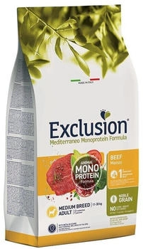 Exclusion Mediterraneo Noble Grain Adult Medium Rind 12 kg