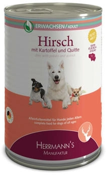 Herrmann's Selection Erwachsen Hirsch mit Kartoffel und Quitte 6 x 400g Herrmann's Selection Erwachsen Hirsch mit Kartoffel und Quitte 6 x 400g