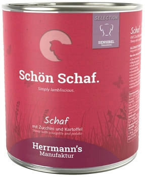 Herrmann's Selection Sensible Schaf mit Zucchini und Kartoffel 6 x 800g Herrmann's Selection Sensible Schaf mit Zucchini und Kartoffel 6 x 800g