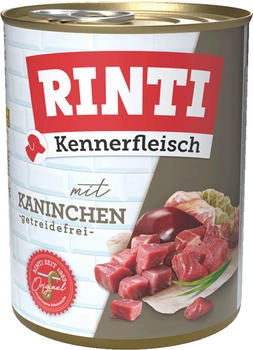 Rinti Kennerfleisch Kaninchen | 800g Nassfutter Rinti Kennerfleisch Kaninchen | 800g Nassfutter
