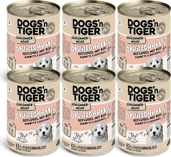 Dogs'n Tiger Dogs'n Tiger Grünschnabel 6x400 g