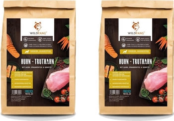 Wildfang ® Junior Trockenfutter mit Huhn 2 x 6 kg
