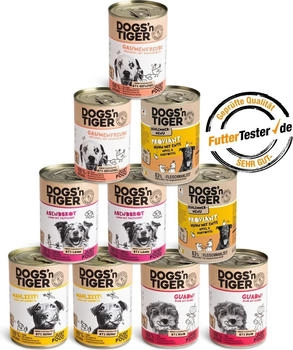 Dogs'n Tiger Dogs'n Tiger Dogs’n Tiger Adult Hundefutter, Nassfutter, Mixpaket Top of the tops! Dogs