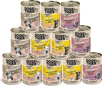 Dogs'n Tiger Dogs'n Tiger Dogs - Schlemmerpaket 12x 400g