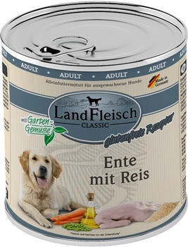 Landfleisch Dog Pur Ente & Reis - 800 g