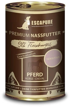 Escapure Pferde Geschnetzeltes Menü 6x400g Escapure Pferde Geschnetzeltes Menü 6x400g