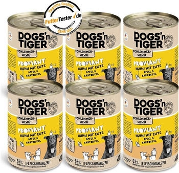 Dogs'n Tiger Dogs'n Tiger Proviant 6x400 g
