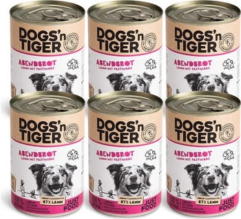 Dogs'n Tiger Dogs'n Tiger Abendbrot 6x400 g