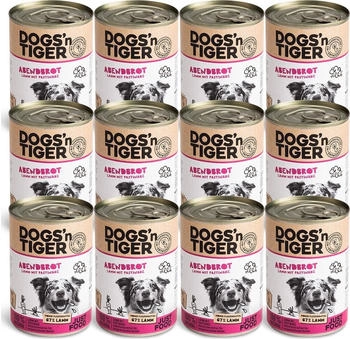 Dogs'n Tiger Dogs'n Tiger Abendbrot 12x400 g