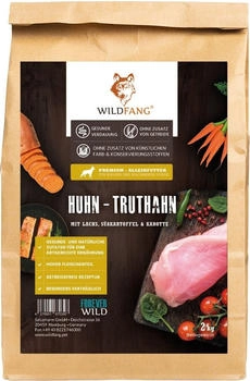 Wildfang ® Junior Trockenfutter mit Huhn 2 x 2 kg