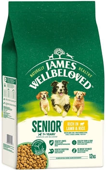 James Wellbeloved Senior Lamm & Reis 12 kg