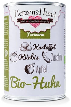 HerzensHund Bio-Huhn mit Bio-Bio-Kartoffel 12 x 400g