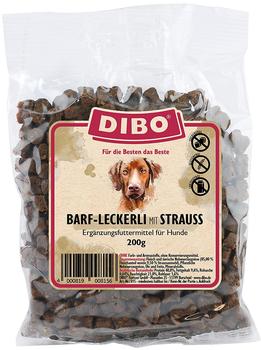 Dibo BARF-Leckerli mit Strauß 2 x 200g
