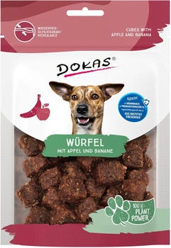 Dokas Würfel mit Apfel & Banane 8 x 105g