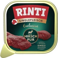 Rinti Singlefleisch Schale Exclusive Hirsch pur 150 g