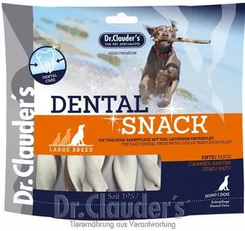 Dr. Clauders Dental Snack Ente Large Breed 6 x 500 g