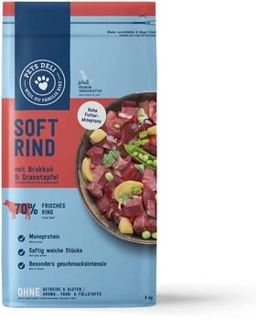Pets Deli Trockenfutter Soft Rind mit Brokkoli & Granatapfel 6kg