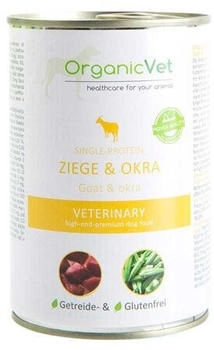 OrganicVet Single-Protein Ziege & Okra 400 g